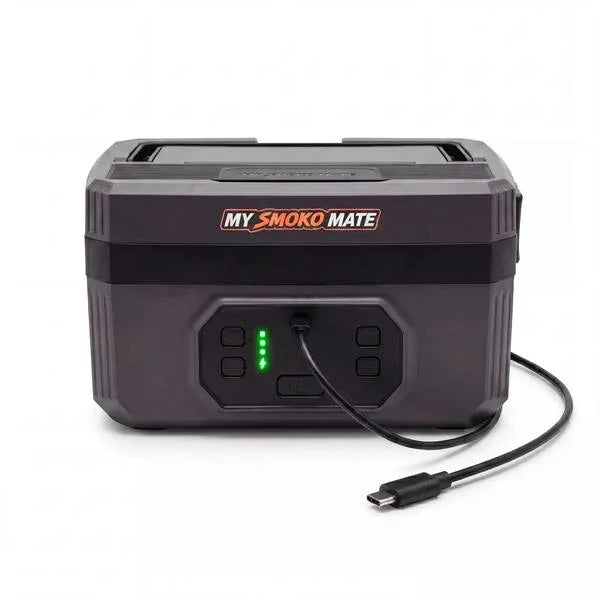 My Smoko Mate charging via USB-C