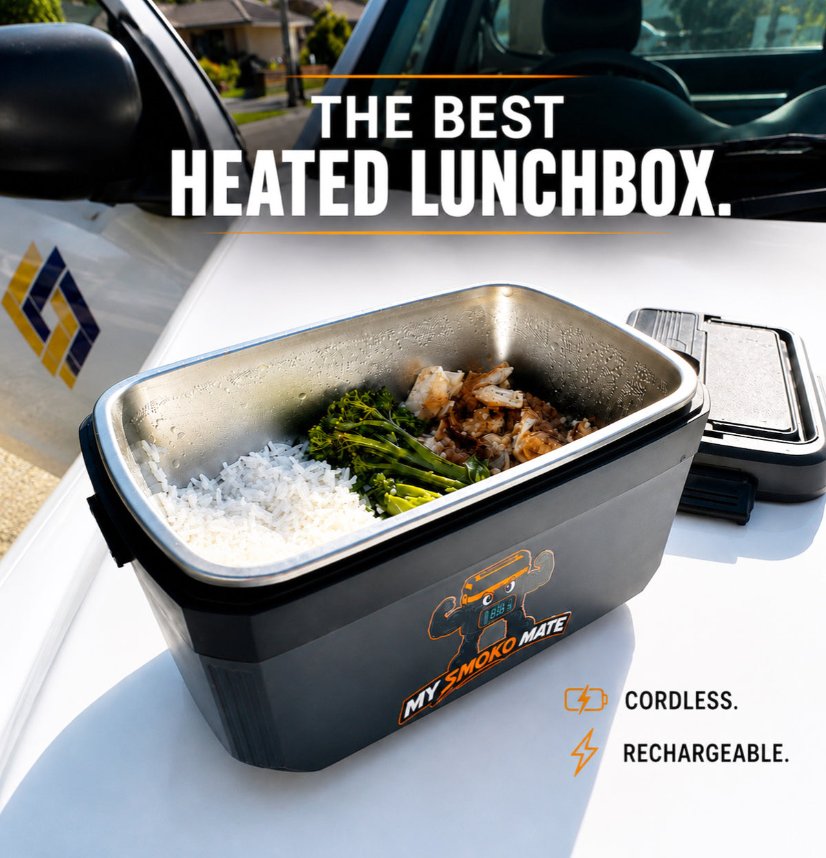 MySmokoMate Cordless Heated Lunchbox