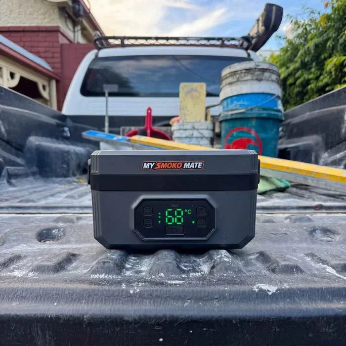 68°C, ready in the ute