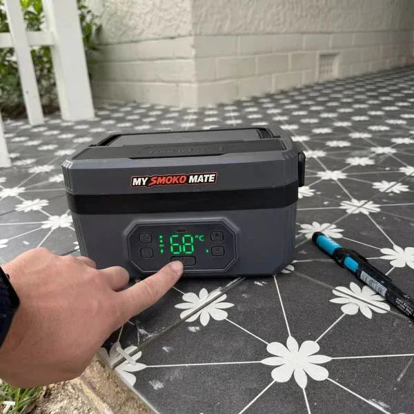 68°C at the touch of a button